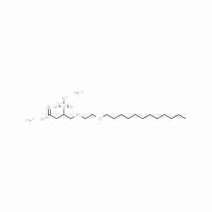 Poly(oxy-1,2-ethanediyl), .alpha.-(3-carboxy-1-oxosulfopropyl)-.omega.-hydroxy-, C10-16-alkyl ethers, disodium salts CAS 68815-56-5