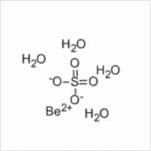 BERYLLIUM SULFATE TETRAHYDRATE CAS# 7787-56-6