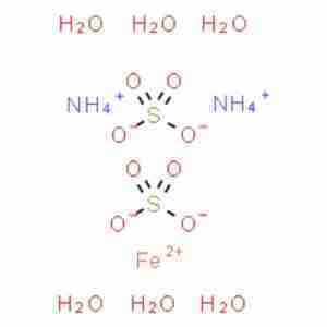 Ferrous ammonium sulfate hexahydrate CAS# 7783-85-9
