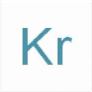 KRYPTON CAS# 7439-90-9