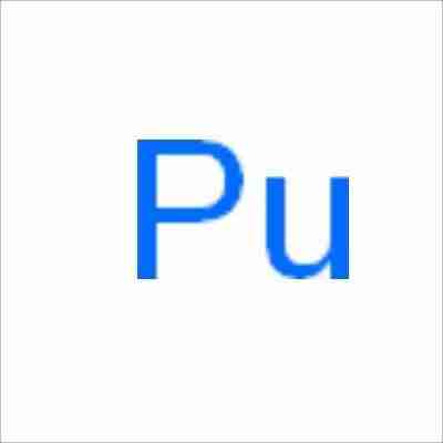 Plutonium CAS# 7440-07-5