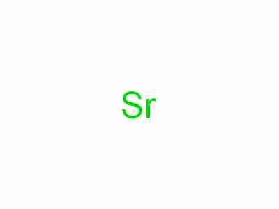 STRONTIUM CAS 7440-24-6
