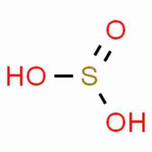 Sulfurous Acid CAS# 7782-99-2