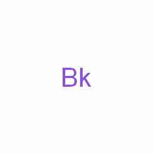 berkelium CAS 7440-40-6