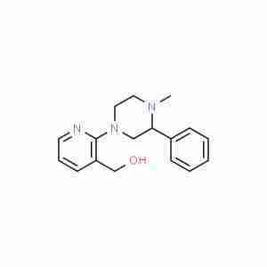 1-(3-Hydroxymethylpyridin-2-yl)-4-methyl-2-phenylpiperazine CAS#337376-18-8