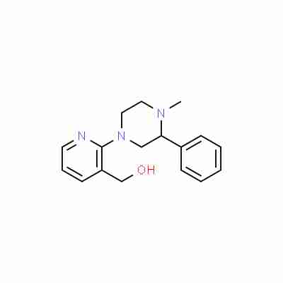 1-(3-Hydroxymethylpyridin-2-yl)-4-methyl-2-phenylpiperazine CAS#337376-18-8