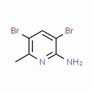 2-AMINO-3,5-DIBROMO-6-METHYLPYRIDINE CAS 91872-10-5