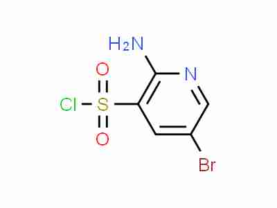 2-Amino-5-bromopyridine-3-sulfonyl chloride CAS 868963-98-8