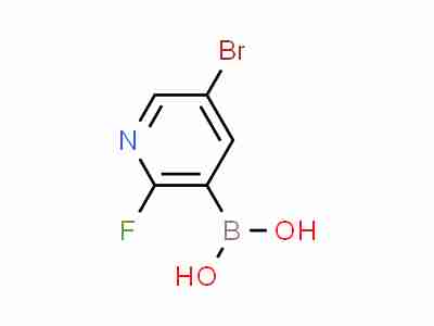 2-Fluoro-5-bromopyridine-3-boronic acid