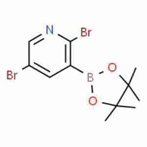 2,5-DIBROMOPYRIDINE-3-BORONIC ACID PINACOL ESTER CAS# 852228-17-2