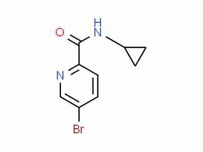 5-Bromo-N-cyclopropylpyridine-2-carboxamide CAS 638219-77-9