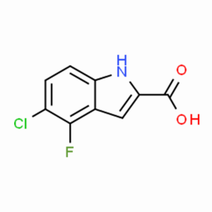 5-CHLORO-4-FLUORO-1H-INDOLE-2-CARBOXYLIC ACID CAS#186446-26-4