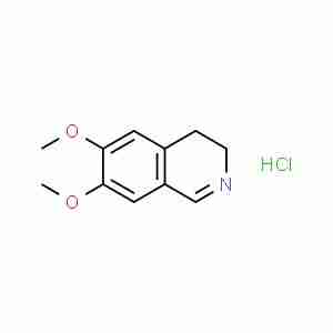 6,7-Dimethoxy-3,4-dihydroisoquinoline hydrochloride CAS 20232-39-7