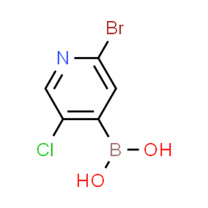 2-BROMO-5-CHLOROPYRIDINE-4-BORONIC ACID CAS#1072952-51-2