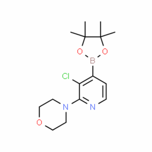 3-CHLORO-2-(4-MORPHOLINO)PYRIDINE-4-BORONIC ACID PINACOL ESTER CAS#957198-28-6
