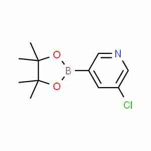 3-CHLORO-5-(4,4,5,5-TETRAMETHYL-[1,3,2]DIOXABOROLAN-2-YL)PYRIDINE CAS 865186-94-3