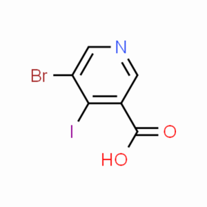 5-BROMO-4-IODOPYRIDINE-3-CARBOXYLIC ACID CAS#491588-98-8