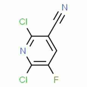 2,6-Dichloro-5-fluoro-3-pyridinecarbonitrile CAS#82671-02-1