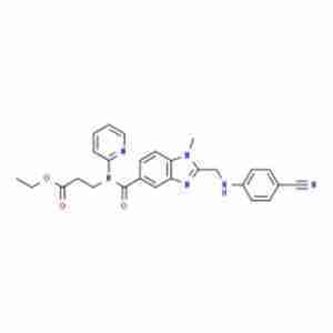 3-[[[2-[[(4-Cyanophenyl)amino]methyl]-1-methyl-1H-benzimidazol-5-yl]carbonyl]pyridin-2-ylamino]propionic acid ethyl ester CAS#211915-84-3