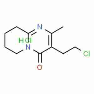 3-(2-Chloroethyl)-2-methyl-6,7,8,9-tetrahydro-4H-pyrido[1,2-a]pyrimidin-4-one hydrochloride CAS#93076-03-0