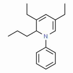 3,5-DIETHYL-1,2-DIHYDRO-1-PHENYL-2-PROPYLPYRIDINE CAS#34562-31-7